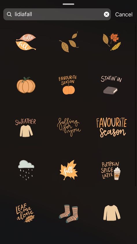 Best fall, autumn, cosy, Halloween, pumpkin Instagram Story GIFs, stickers by @lidiaontheroad, cute GIF ideas for Stories. Instagram Cute Stickers, Cute Stickers For Instagram, Hastag Instagram, Stickers For Instagram, Gifs Aesthetic, Gifs Cute, Instagram Story App, Fall Instagram, Instagram Captions For Selfies