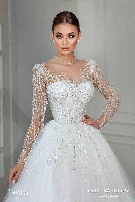 Jewel Neckline Wedding Dress, Bridal Traditions, 2024 Wedding Dresses, Elegant Modern Wedding, Contemporary Bridal, Luxury Brides, Vintage Wedding Theme, 2024 Wedding, Jewel Neckline