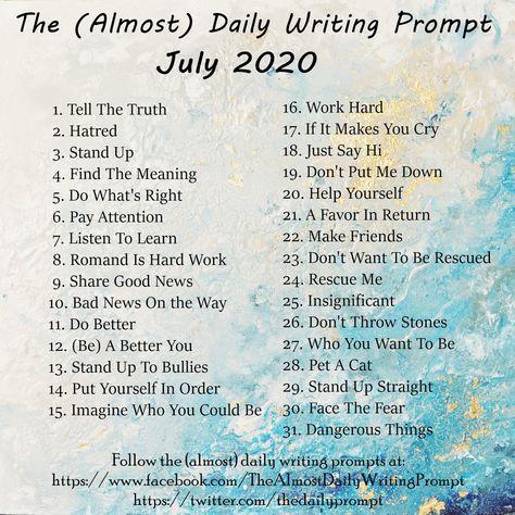 (almost) Daily Writing Prompts for songwriting, lyric writing, prose, poetry and free writing Prose Poetry Writing, July Poetry Prompts, The Almost Daily Writing Prompts, Almost Daily Writing Prompts, Poetry Guide, Tips For Writing Poetry, Writing Prose, Poem Prompts, Daily Poems