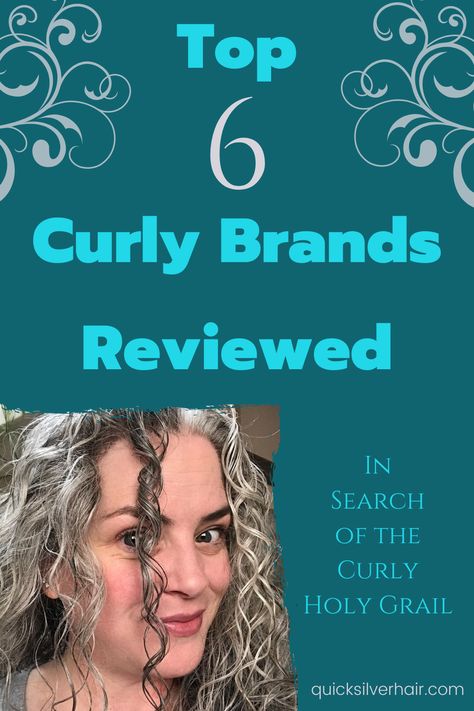 Looking for your silver curly hair holy grail? Here are my reviews of the six popular curly girl products (pros and cons). Each tested by your curly silver hair sister: Innersense, Curly World, Bounce Curl, and more. #curlyhaircare #silvercurls #graycurls #curlyholygrail Innersense Hair Products, Lus Curly Hair, Lus Hair Products, Innersense Curly Hair, Silver Curly Hair Natural Curls, Curly Grey Hair Natural Curls, Curly Gray Hair Over 50 Curls, Silver Curly Hair, Curly Girl Products