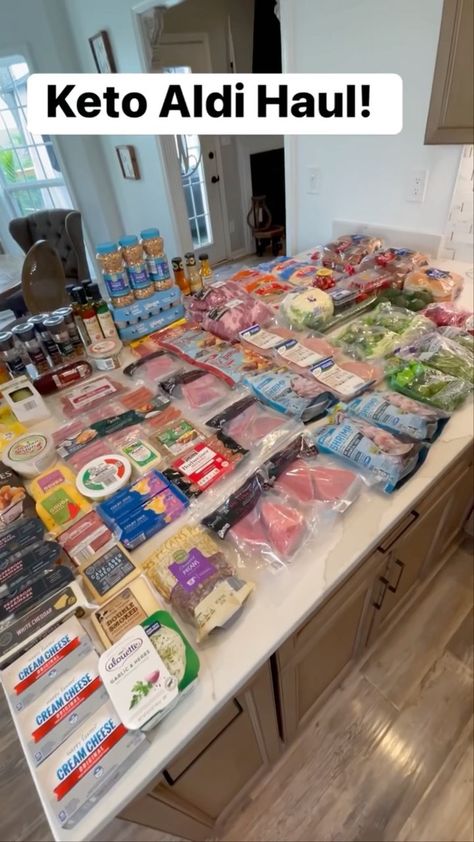 Aldi Grocery Haul, Aldi Keto Shopping List, Aldi Grocery List, Aldi Haul, Keto Aldi, Healthy Grocery Shopping, Aldi Meal Plan, Aldi Recipes, Keto Shopping List