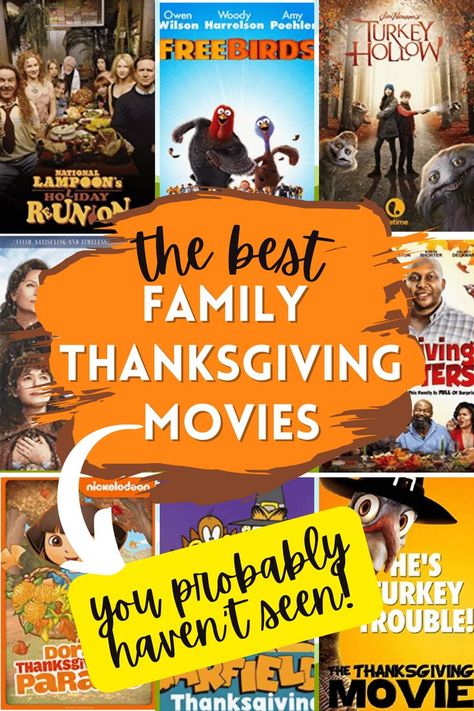 Fall Family Movies, Thanksgiving Cartoons, Thanksgiving Movies For Kids, Turkey Movie, Thanksgiving Movie, Best Thanksgiving Movies, Thanksgiving Movies, Movie For Kids, Funny Family Movies