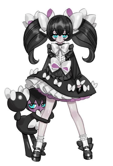 Black Cat Oc Human, Pokémon As Humans, Pokemon As People, Pokemon As Humans, Humanized Pokemon, Human Pokemon, Pokemon Human, Pokemon Human Form, Gijinka Pokemon