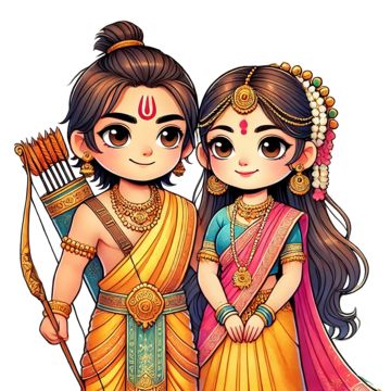 lord rama,goddess sita,cute illustration,hindu deities,mythological art,divine couple,spiritual art,religious symbolism,traditional art,artistic hinduism,religious decor,holy figures,spiritual symbol,indian culture,religious icon,hindu art,mythological decor,hindu festival,ramayana,mythological illustration,sacred illustration,hindu tradition,divine representation,artistic representation,cultural art,divine protector,vedic tradition,spiritual illustration,holy power,vibrant art,religious figures,cultural illustration,divine love,mythological characters,sacred relationship,religious worship,adorable deities,lord rama with bow,goddess sita in sari,divine couple illustration,baby god illustration,epic love,hindu epic,royal couple Sita Illustration, Mythological Illustration, Cultural Illustration, Spiritual Illustration, Sacred Relationship, Goddess Sita, God Illustration, Mythological Art, Divine Couple