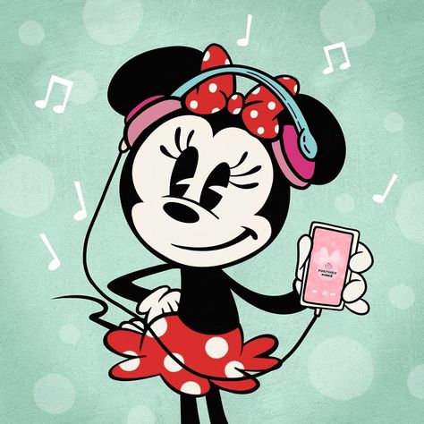 25.1k Likes, 201 Comments - Minnie Mouse (@minniemouse) on Instagram: “🎶 Looking for some new music! What songs should I add to my #PositivelyMinnie playlist? 🎶👇” Minnie Mouse Images, Minnie Mouse Pictures, Images Disney, Cute Disney Drawings, Mickey Mouse Art, Living My Best Life, Mickey Mouse Wallpaper, Disney Phone Wallpaper, Disney Images