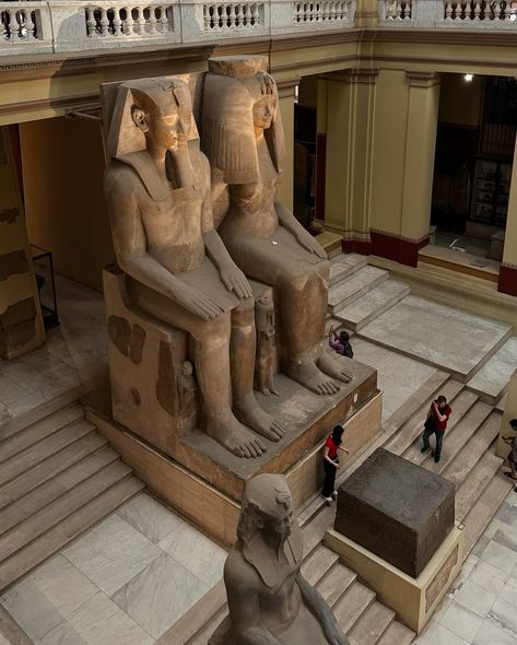 There is nothing else like Egyptian Museum 🏜️ #cairo #egyptmuseum Egyptian Museum Cairo, The Egyptian Museum, Cairo Museum, Egypt Museum, Amenhotep Iii, Egyptian Museum, Restaurant Interior Design, Restaurant Interior, Christmas 2024