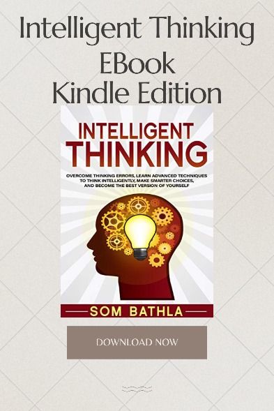 Here is what you will learn in INTELLIGENT THINKING:
How human brain operates and how precisely thinking process works within our mind?
How Elon Musk transformed himself from an internet multimillionaire to a space rocket industry leader with this first principle thinking.
How your thinking abilities are not dependent on your IQ and what matters most as per Warren Buffett.
Different types of thinking people follow (check where do you find yourself)
EZY-Kart always tries to provide the best deals Thinking Errors, Brain Book, Stop Overthinking, Best Version Of Yourself, Your Brain, Book 1, Brain, Books To Read, Good Things