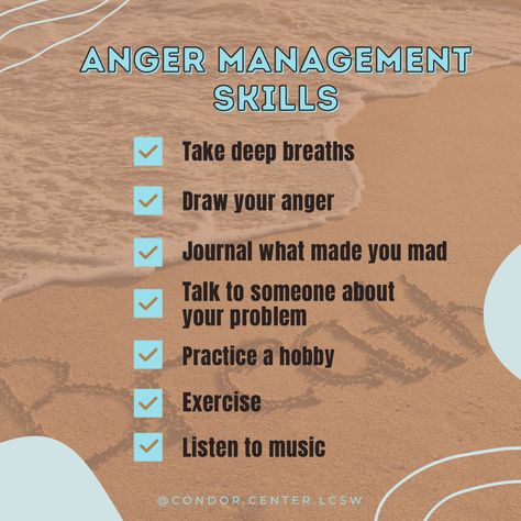 ⭐️Anger management is the process of learning to recognize signs that you're becoming angry, and taking action to calm down and deal with the situation in a productive way ⭐️Many times when we are angry we tend to shut down and forget to breathe and calm down ⭐️There are many things that can help calm your anger and you can practice any of these skills at any time to help you #anger #angermanagement #skills #calmdown #breath #angermanagementskills #drawing #journaling I Am Angry, Taking Action, You Mad, Anger Management, Management Skills, Autumn Cozy, Calm Down, Listening To Music, Anger