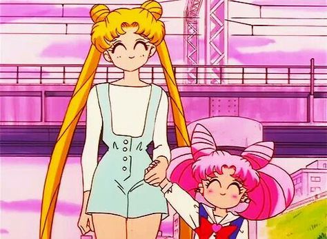 madre e hija (en el futuro :)) Serena Sailor Moon, Sailor Mini Moon, Sailor Moon Outfit, Sailor Moon Fashion, Sailor Moon Screencaps, Sailor Moon Tattoo, Arte Sailor Moon, Sailor Scout, Sailor Moon Stars