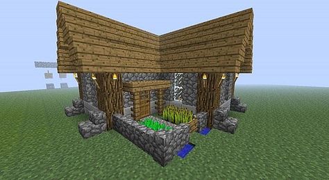 Minecraft simple & compact survival house Houses Videos, Minecraft Homes, Minecraft Houses For Girls, Minecraft Houses Xbox, Minecraft Houses Interior, Survival Minecraft, Survival Tattoo, Survival House, Minecraft Houses Survival