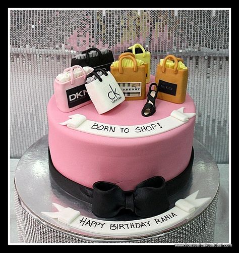 born to shop cake dubai | Flickr - Photo Sharing! Birthday Cake Shopping Theme, Shopping Theme Cake Birthday, Shopping Cake Ideas, Shopping Birthday Cake, Shopping Theme Cake, Born To Shop Cake, 21st Bday Party Ideas, Shopping Cake, Chanel Birthday Cake