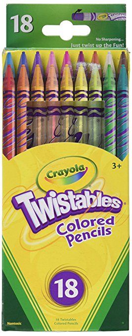 Crayola Twistables, Crayola Art, Crayola Colored Pencils, Drafting Tools, Mini Marker, Cool School Supplies, Colored Pencil Set, Coloring Supplies, Pencil Crayon