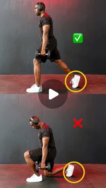 Joe | Transformation Coach, God & Mindset 🇸🇱 🇩🇪 on Instagram: "SPLIT SQUAT MISTAKE‼️⬇️
-
-
Here is a video showing the wrong way vs the right way of performing split squat.

Follow @kallonworld for fitness advice and workouts 💪🏾

TOP: ⬆️
Heels off floor: continuous tension, maximized muscle activation.

BOTTOM: ⬇️
Heels touching floor during split squats: reduces tension, decreases front leg muscle effectiveness.

SAVE THIS VIDEO FOR LATER ✅📱

Follow me @kallonworld for fitness advice and workouts 💪🏾

Online Coaching! 🚀 DM me ‘Coach’ 

Share this with a friend who needs this. 👤📲

#fitnesstip #gymtip #workoutvideos #splitsquats #splitsquat" Transformation Coach, Leg Muscle, Split Squats, Reduce Tension, Gym Tips, Split Squat, Fitness Advice, Online Coaching, Online Workouts