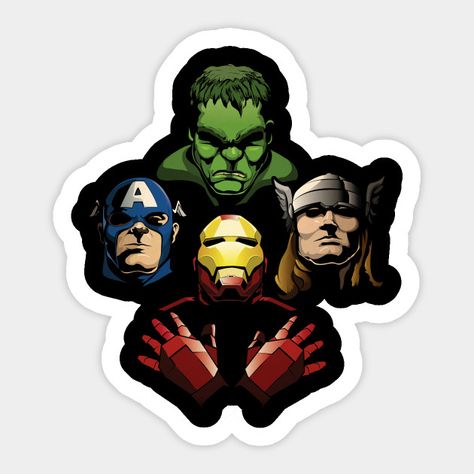 Macbook Case Stickers, Superhero Stickers, Macbook Stickers, Disney Sticker, Hydroflask Stickers, Power To The People, The Avengers, Aesthetic Stickers, Sticker Collection