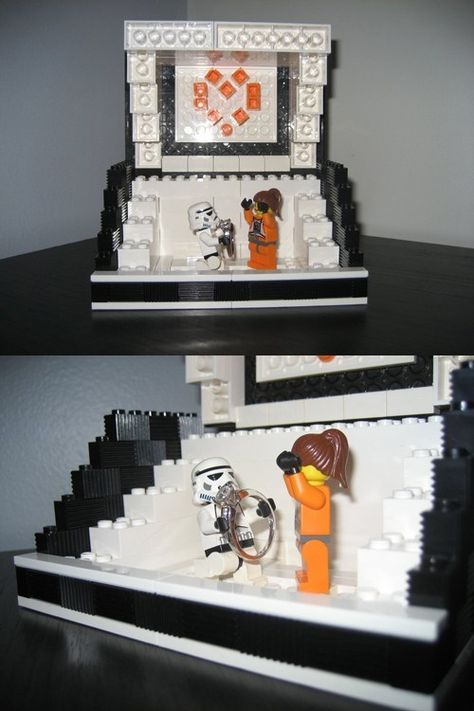 Proposing using Star Wars and Legos?  Ya, this is awesome too! Best Proposal Ever, Lego Wedding, Nerd Wedding, Creative Proposals, Star Wars Lego, Geek Wedding, Star Wars Wedding, Lego Figures, Wedding Proposals