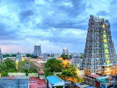 Madurai, The City, Temple, India