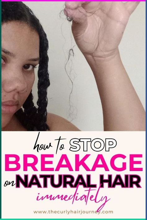 Find out how to stop hair breakage on natural hair quickly and easily. Stop hair breakage and watch your hair grow! Find out how to have a healthy hair routine with these healthy hair care tips and healthy hair tips. Haircare for natural hair involves hair washing to avoid frizzy hair and hair breakage. These curly hair care tips and hair health tips should be part of your extreme hair growth routine and hair regrowth routine if you have hair breakage or hair damage. Take these hair health tips for long hair care tips for healthy haircare tips and tricks, so steal my hair care routine for hair care growth.\n Long Hair Care Tips, Hair Growth Routine, Curly Hair Care Tips, Tips For Long Hair, Natural Hair Maintenance, Reduce Hair Growth, Upper Lip Hair, Stop Hair Breakage, Healthy Hair Routine