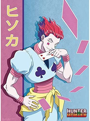 Hisoka Poster, Hunter X Hunter Hisoka, Wall Art Anime, Hunter X Hunter Anime, Office Cubicles, Mini Posters, School Lockers, Japanese Manga, Anime Posters