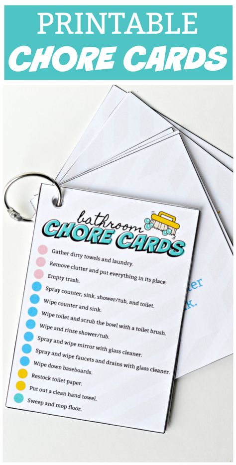 Printable Chore Cards, Clean Hacks, Chore Cards, Homemade Toilet Cleaner, Clean Baking Pans, Cleaning Painted Walls, Deep Cleaning Tips, Clean Dishwasher, Toilet Cleaning