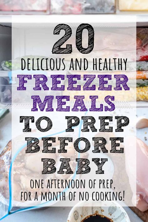 Easy Postpartum Meals, Freezer Meals For Postpartum, Freezer Meal Ideas, Pregnancy Freezer Meals, Postpartum Meal, Best Freezer Meals, Freezer Dinners, Freezable Meals, Freezer Meal Planning