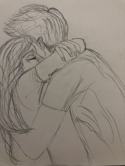 #sketch #sketching #draw #drawing #pencil #couple #girl #boy #hug Cute Couple Hugging Drawing Reference, Bf And Gf Sketches, Couple Holding Each Other Drawing, Art Sketches Aesthetic Couple, Hug Sketch, Lovers Sketch, Boy And Girl Sketch, Hug Drawing, Boy And Girl Drawing