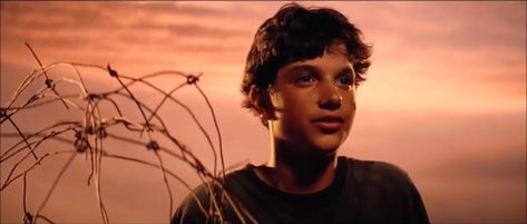 Ponyboy And Johnny Sunset, The Outsiders Sunset Scene, Johnny Cade Sunset, The Outsiders Sunset, The Outsiders Johnny, Daniel Karate Kid, Ralph Macchio The Outsiders, 90s Boys, Johnny Cade