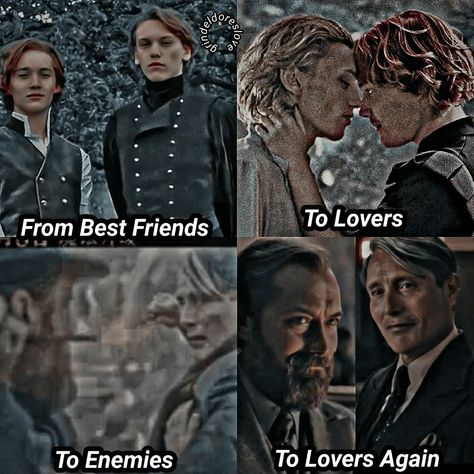 Gellert Grindelwald And Albus Dumbledore, Albus And Grindelwald, Albus Dumbledore X Gellert Grindelwald, Dumbledore And Grindelwald Fanart, Dumbledore X Grindelwald Fanart, Grindeldore Aesthetic, Gellert Grindelwald Aesthetic, Grindelwald And Dumbledore, Albus X Gellert