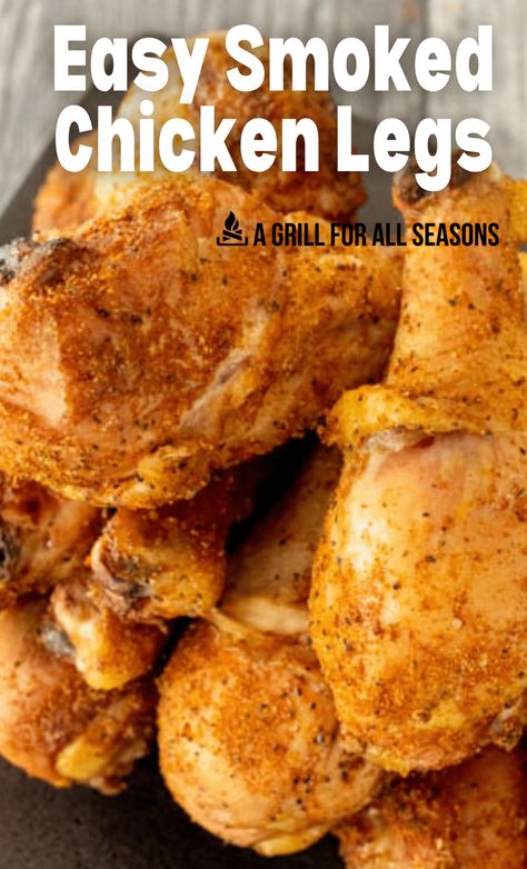 Chicken Drumsticks Smoker Recipes, Smoked Chicken Legs Electric Smoker, Smoked Chicken Drumsticks Electric Smoker, Traeger Chicken Drumsticks, Smoker Chicken Drumsticks, Drumsticks Smoker, Smoked Chicken Drumstick Recipes, Smoked Drumsticks Chicken, Smoked Chicken Legs Recipes