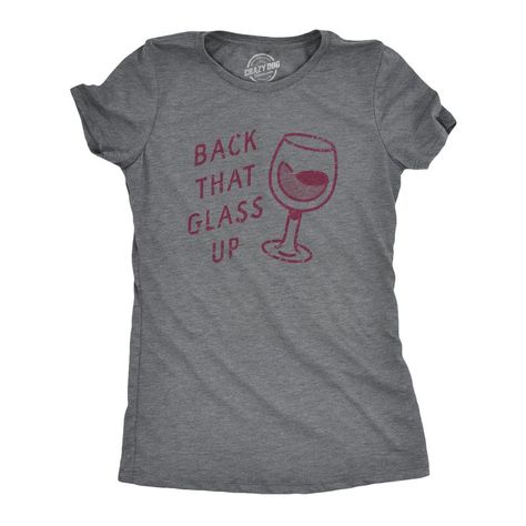 Drink Wine Till You Fall Over On Your Glass Wine Lover Quotes, Wine Tshirts, Nerdy Shirts, Fall Shirts Women, Wine Mom, Wine Shirts, Tshirt Funny, Light Blue Shirts, Drinking Shirts