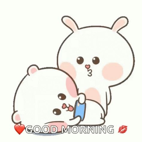 Good Morning Kiss GIF - GoodMorning Kiss Love - Discover & Share GIFs Good Morning Kiss Gif, Cuddling Gif, Gif Kawaii, Calin Gif, Cartoon Bears, Morning Kiss, Good Morning Kisses, Hug Gif, Bear Gif