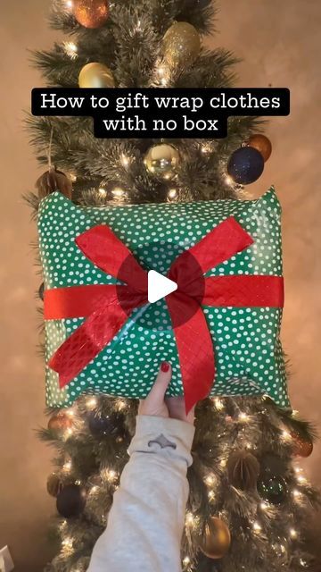 Nikki - Wrappin Queen | How to gift wrap clothes with no box #giftwrapping #giftwrappingideas #christmasgiftwrapping | Instagram How To Wrap A Jacket As A Gift, Gift Wrap Clothes, Wrap Clothes, Gifts Wrapping, How To Wrap, Gifts Wrapping Diy, Wrapping Gifts, Christmas Gift Wrapping, Comforter Set