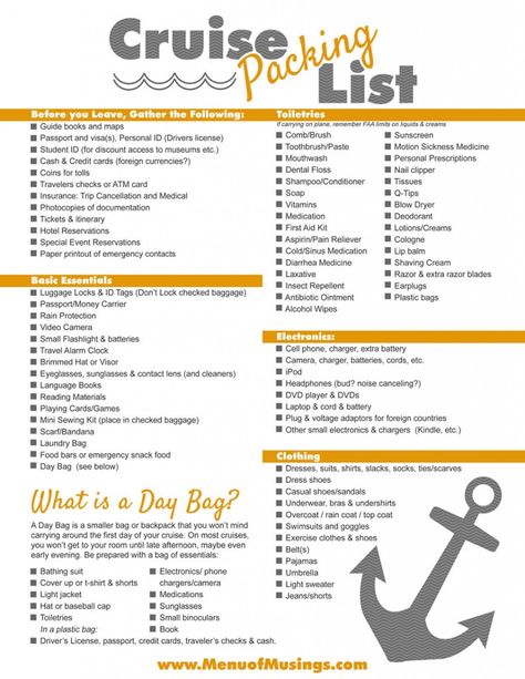 Looking for a Packing List for a Cruise to make sure you are not forgetting something? Check out our comprehensive list as a guide {and it's printable too!} Cruise Itinerary, Cruise Packing List, Cruise Packing, Portugal Porto, Cruise Essentials, Vacation Videos, Cruise Planning, Packing For A Cruise, Alaskan Cruise