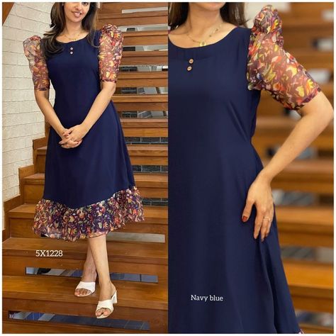 Ask Us For More Colours Modern Churidar Designs, Organza Churidar Designs Latest, Half Gowns Dresses, Stiched Kurti Design, Half Frock Models, Kurthi Models Latest Cotton, Kurthi Design, Organza Kurti Designs Latest, Organza Kurti Designs