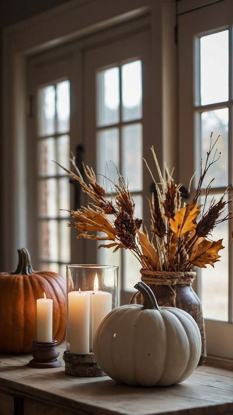 Transform your home into a cozy haven with neutral fall decor that exudes warmth and style From the farmhouse porch to the inviting living room infuse every corner with DIY charm Explore the latest trends and timeless classics for your 2023 home from bedroom retreats to kitchen creations Elevate your space with a touch of fall on the mantle and embrace the spirit of the season in every detail Embrace the essence of fall in your home in 2022 and beyond Indoor Fall Decor Ideas, Neutral Fall Decor Ideas, Indoor Fall Decor, Inviting Living Room, Neutral Fall Decor, Diy Charm, Farmhouse Porch, Fall Decor Ideas, Comfy Blankets