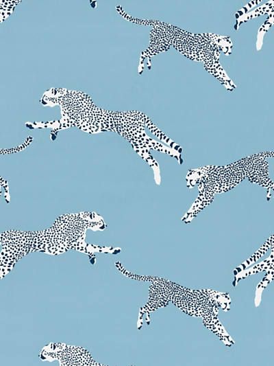 The House of Scalamandré - Leaping Cheetah Fabric and Wallcovering Scalamandre Fabric, Bretton Woods, Tiger Pattern, Corset Fashion, Cloud Nine, Scale Design, Cheetahs, Print Wallpaper, Upholstered Headboard