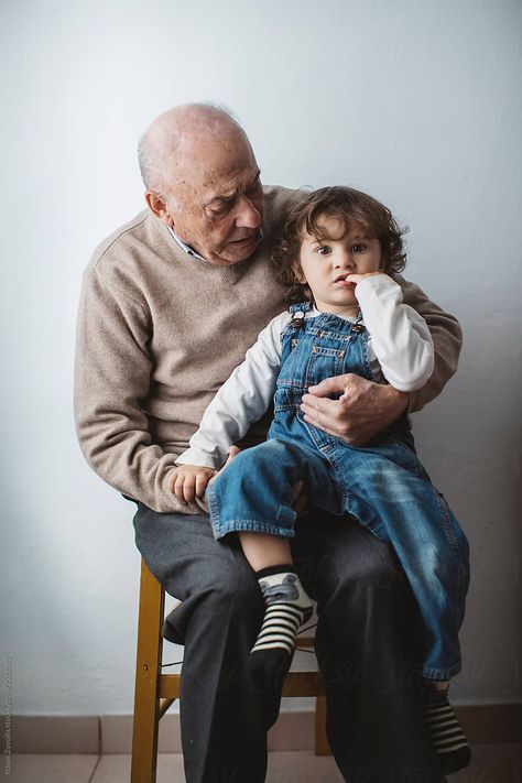 #grandfather #grandson #talking #love #bonding #sitting Father Daughter Photography, Grandparent Photo, Custom Portrait Illustration, Stock Portfolio, Kids Memories, Emotional Photography, Man Sitting, Love Film, Father Daughter