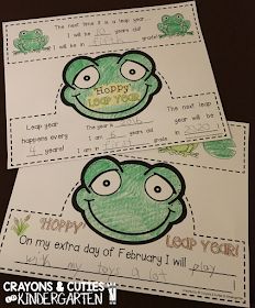 Crayons & Cuties In Kindergarten: 29 Things To Do On February 29th! Dental Health Week, Winter Kindergarten Activities, Carnival Crafts, February Classroom, School Age Activities, February Activity, Holiday Classroom, Frog Crafts, Leap Day