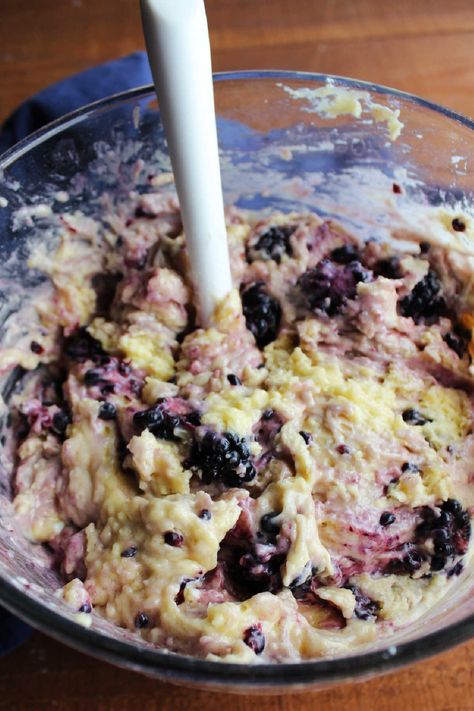 Peach Blackberry Muffins, Easy Blackberry Muffins Recipes, Jumbo Blackberry Muffins, Blackberry Oatmeal Muffins, Blackberry Muffins Recipes, Blackberry Muffins Easy, Jumbo Muffin Recipes, Blackberry Muffin Recipe, Blackberry Oatmeal