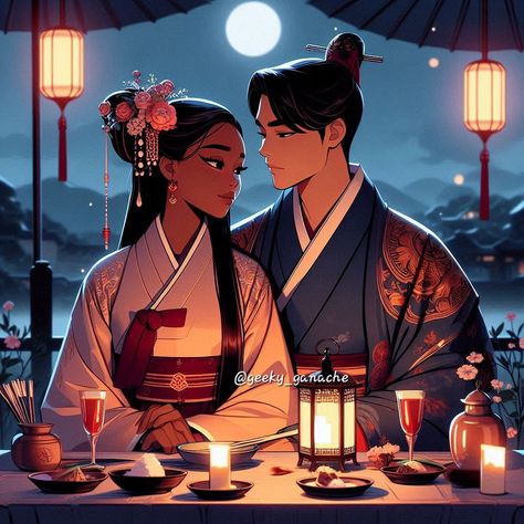 A beautiful interracial couple sharing a romantic moment at dinner.
#love #interracial #bwam #fireworks #blackwomanart #asianman #art #interracialcouple #cherryblossoms #blackgirl #blackgirlart #blackgirlillustrations #blackgirlmagic #japaneseart #koreanart #hanbok #manbun #coupleart #bwamcouple #interraciallove #blackart #blackillustration #blackanime #blackcharacters #asiancharacters #asianman #blackanimations #animationcharacters #asiananimations #datenight #bwamart #bwamanime Blasian Couples Art, Interacial Couples Art, Biracial Couples Art, Blasian Couples Art Love, Anime Interracial Couples, Interracial Couple Drawing, Interracial Couple Cartoon, Ambw Anime Interracial Couples, Biracial Love