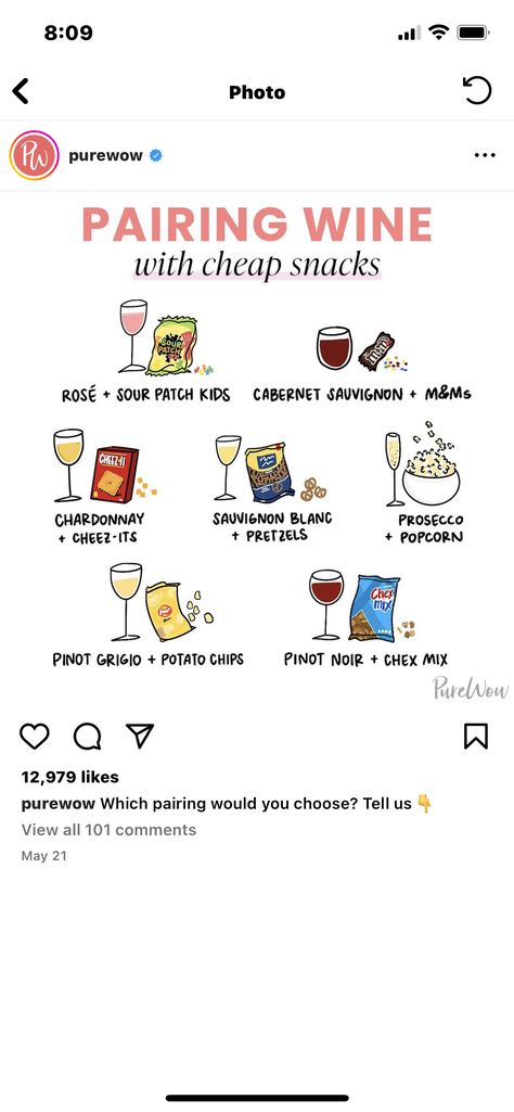 How To Pair Wine With Potato Chips, Snack And Wine Pairing, Wine And Junk Food Pairings, Wine Pairing Snacks, Winery Day Snacks, Wine And Potato Chip Pairing, Chip And Wine Pairing, Wine Pairing Menu Ideas, Pinot Grigio Food Pairing