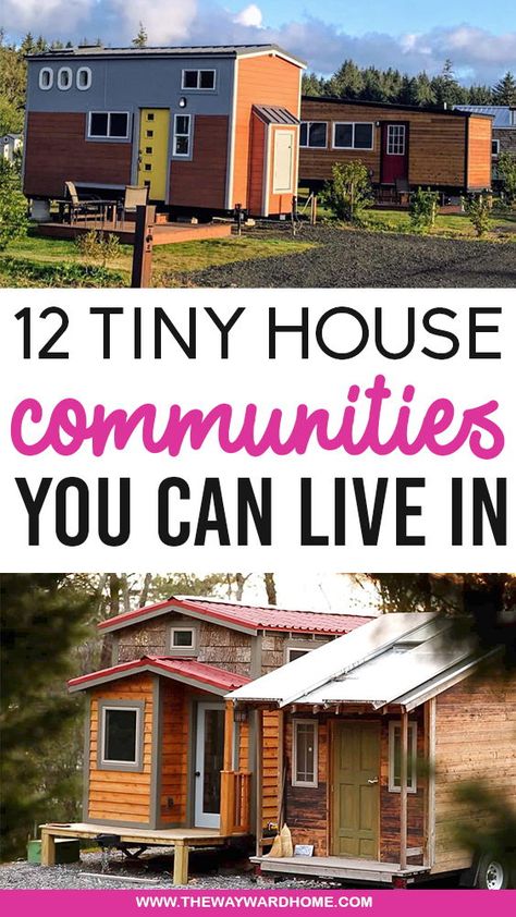 Tiny House Communities, Tiny House Rentals, House Community, Tiny House Village, Small Tiny House, Tiny House Interior Design, Tiny House Community, Rv Tips, Van Conversions