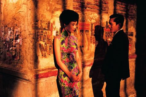 In The Mood For Love (2000). Colorful Movie, Hong Kong Cinema, Maggie Cheung, Kong Movie, Hong Kong Movie, In The Mood For Love, Baz Luhrmann, Mood For Love, Moonrise Kingdom