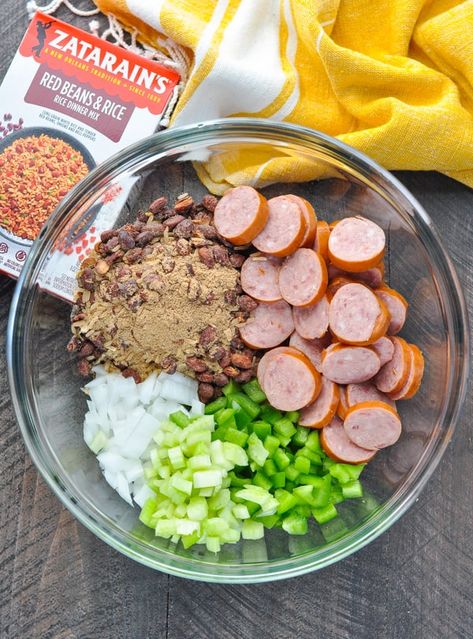 Sausage Red Beans And Rice, Beans And Rice Casserole, Sausage Rice Casserole, Eckrich Sausage, Sausage And Rice Casserole, Red Bean And Rice Recipe, Red Beans Recipe, Red Beans N Rice Recipe, Sausage Rice