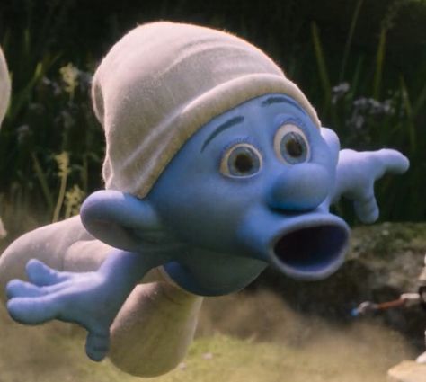 Smurfs two Gargamel Smurfs, Funny Pfps, Smurfs Movie, Papa Smurf, Blue Man Group, Very Funny Pictures, African American History, Movie Characters, Live Action