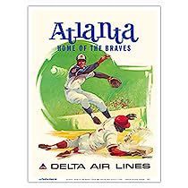 Montreal Poster, Airplane Wall Art, Vintage Airline, Delta Air Lines, Airplane Wall, Georgia Homes, Airline Travel, Vintage Airlines, Atlanta Homes