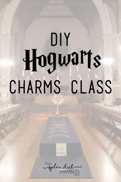 Harry Potter Class Activities, Charms Class Harry Potter, Harry Potter Classes, Hogwarts Classes, Harry Potter Activities, Harry Potter Day, Harry Potter Goblet, Hogwarts Party, Summer Stem