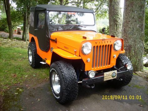 1962 Jeep Willys CJ3B Willys Cj3b, Mountain Bike Art, Classic Jeeps, Vintage Jeep, Willys Mb, Old Jeep, Jeep Willys, Jeep Models, Two Ladies