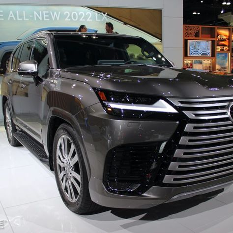 View more photos: https://driverbase.com/company/2022-lexus-lx600-at-the-2021-los-angeles-auto-show/ Shop inventory: https://driverbase.com/inventory/new-and-used/lexus/lx/ #lexus #lx600 #carshows #laas #automobility #laautoshow #suvs Future Trucks, Jdm Wallpaper, Lexus Lx570, Toyota Land Cruiser Prado, Lexus Cars, Dream Garage, Expensive Cars, Amazing Cars, Toyota Land Cruiser