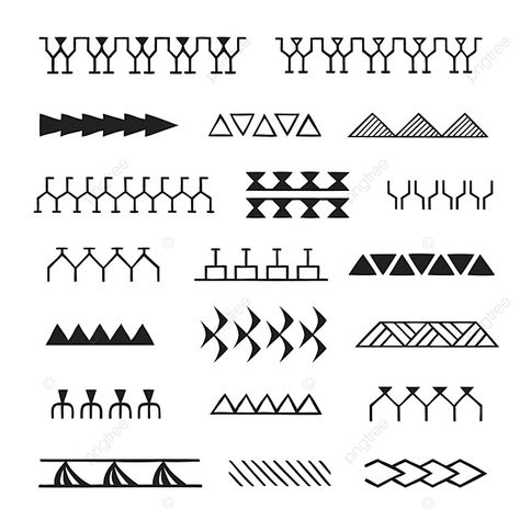 Meaning Of Arrow Tattoo, Tooth Tattoo, Polynesian Tattoos Women, Filipino Tattoos, Tattoo Symbols, Black Monochrome, Polynesian Tattoo Designs, Polynesian Art, Maori Tattoo Designs