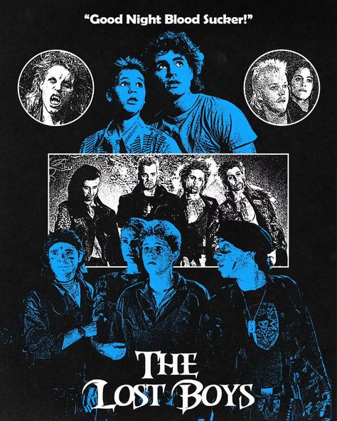 Paul The Lost Boys, The Lost Boys Poster, Joel Schumacher, Creature Of The Night, Lost Poster, The Lost Boys 1987, Boys Posters, The Lost Boys, The Vampire Chronicles